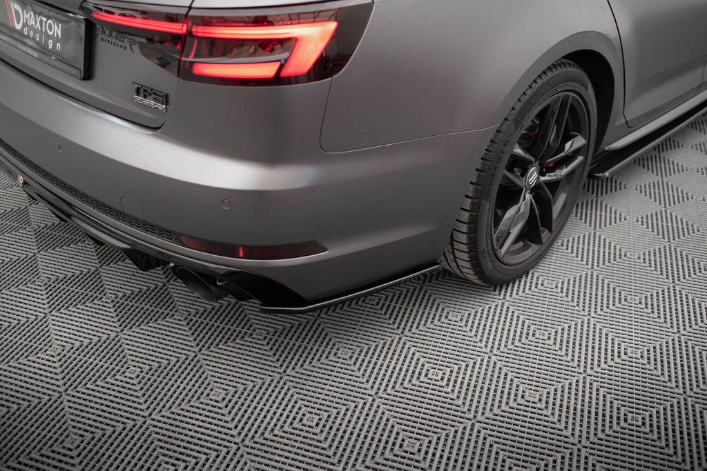 Prelungire splitter bara spate Audi A4 S-line B9 2015-2019 v28 - Maxton Design