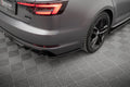 Prelungire splitter bara spate Audi A4 S-line B9 2015-2019 v28 - Maxton Design