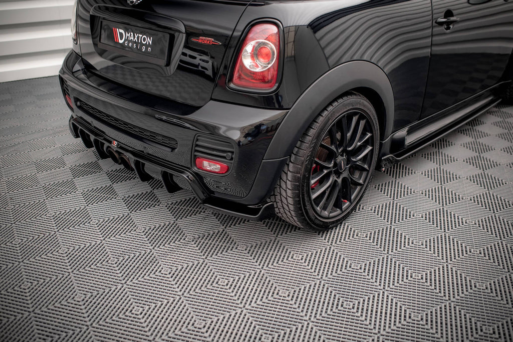 Prelungire splitter bara spate Mini Cooper John Cooper Works R56 2006-2010 v7 - Maxton Design