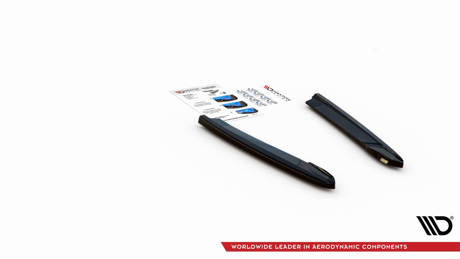 Prelungire splitter bara spate Skoda Octavia RS Mk4 2020- v13 - Maxton Design