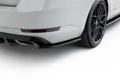 Prelungire splitter bara spate Skoda Superb Liftback / Combi Mk3 2015-2019 v6 - Maxton Design