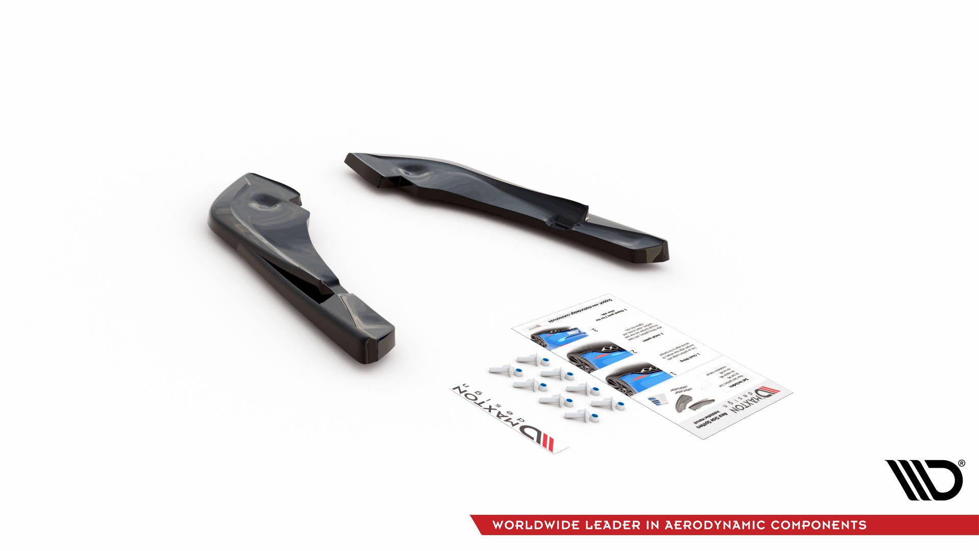 Prelungire splitter bara spate Toyota Supra Mk5 2019- v3 - Maxton Design