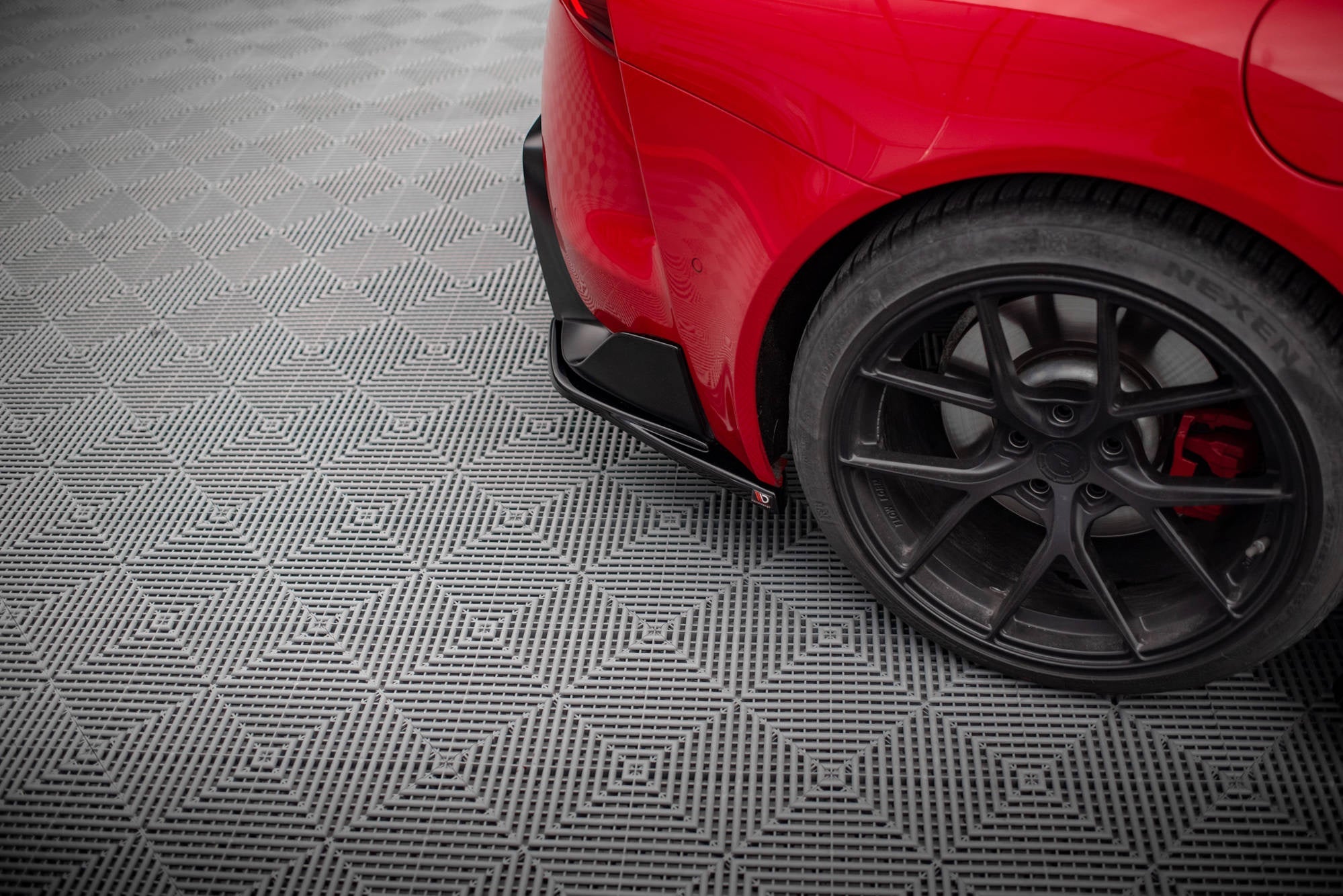 Prelungire splitter bara spate Toyota Supra Mk5 2019- v3 - Maxton Design