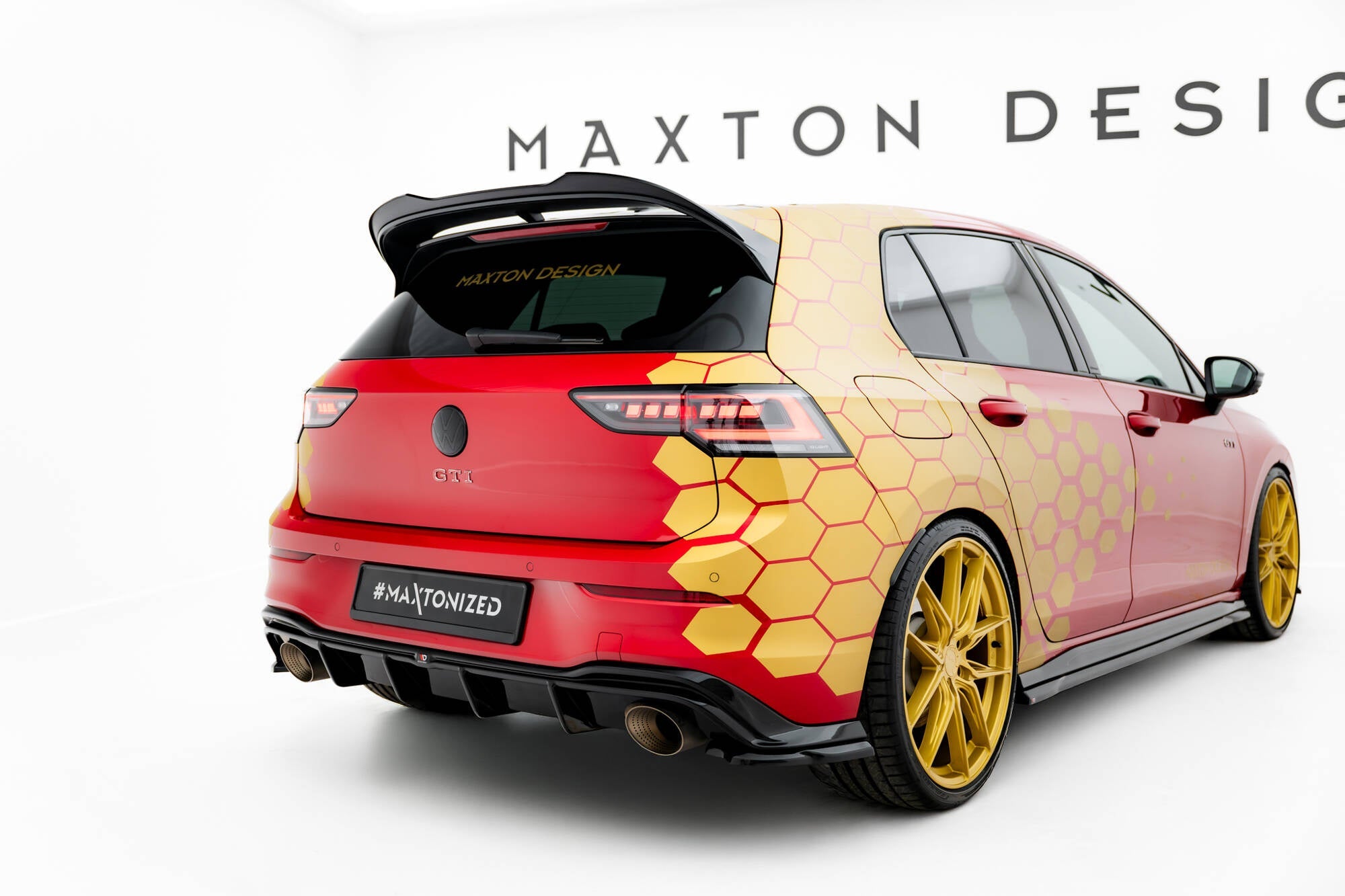 Prelungire splitter bara spate Volkswagen Golf GTI Clubsport Mk8 Facelift 2024- v51 - Maxton Design