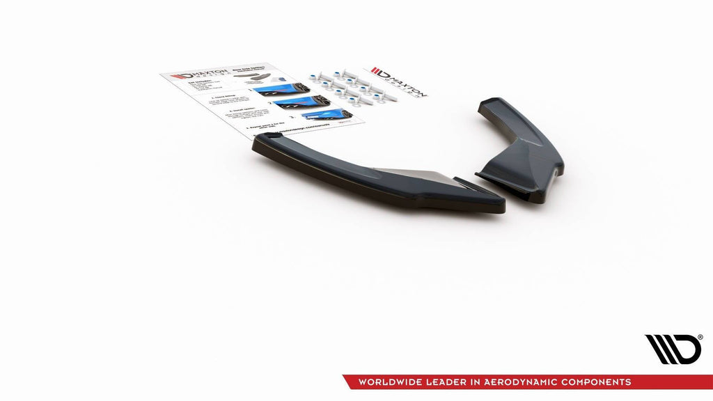 Prelungire splitter bara spate Volkswagen Golf GTI Mk8 2020- v42 - Maxton Design
