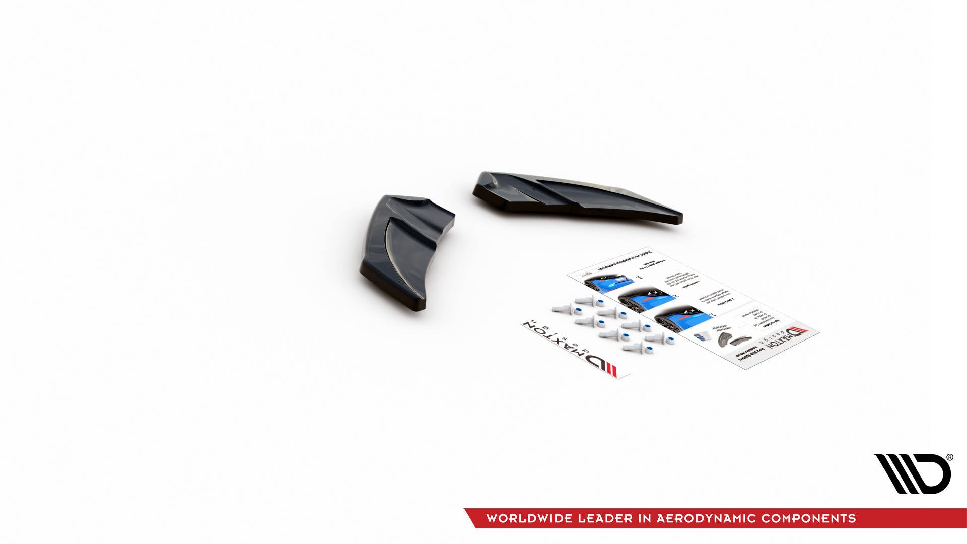Prelungire splitter bara spate Volkswagen Golf 7 R 2013-2016 v32 - Maxton Design