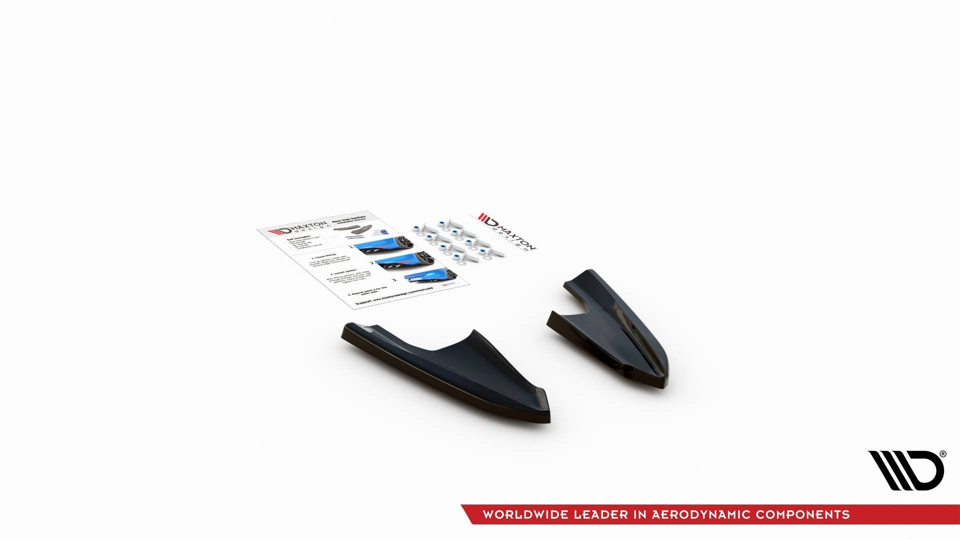 Prelungire splitter bara spate Volkswagen Golf R Mk8 2020- v32 - Maxton Design