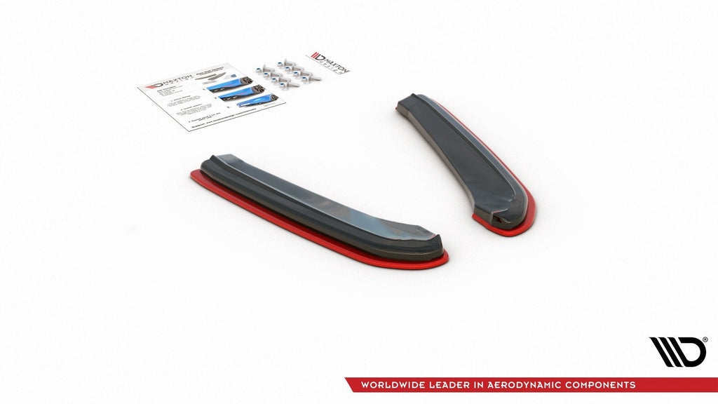 Prelungire splitter bara spate Seat Leon Mk3 Cupra ST Facelift 2017- v10 - Maxton Design