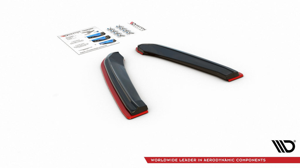 Prelungire splitter bara spate Seat Leon Mk3 Cupra ST Facelift 2017- v10 - Maxton Design