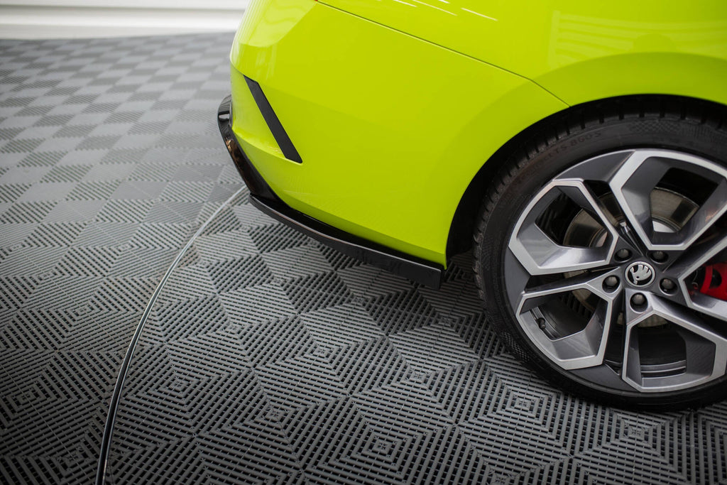 Prelungire splitter bara spate Skoda Octavia RS Mk4 2020- v17 - Maxton Design