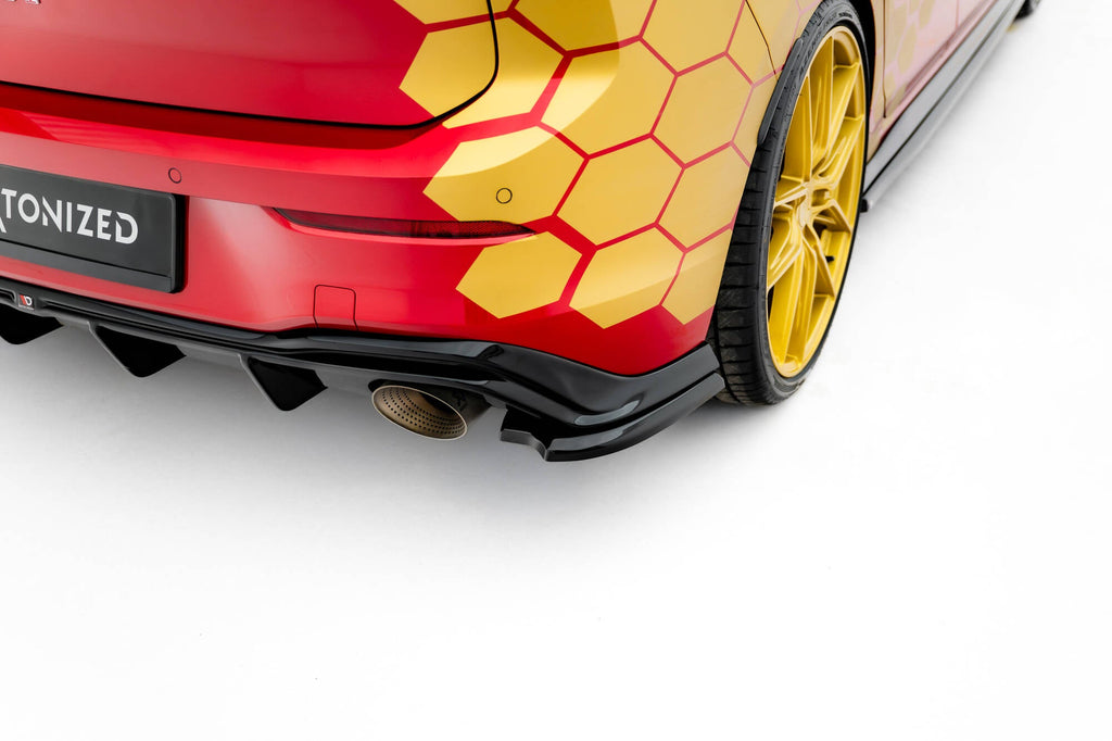 Prelungire splitter bara spate Volkswagen Golf GTI Clubsport Mk8 Facelift 2024- v52 - Maxton Design