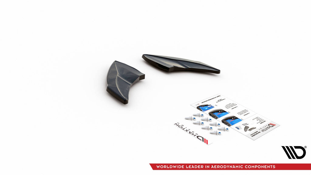 Prelungire splitter bara spate Volkswagen Golf 7 R 2013-2016 v33 - Maxton Design