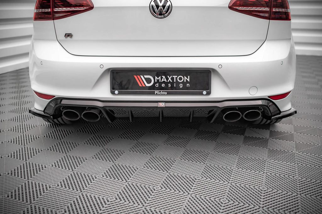 Prelungire splitter bara spate Volkswagen Golf 7 R 2013-2016 v33 - Maxton Design