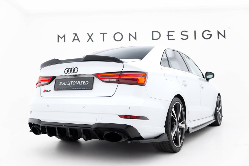 Prelungire splitter bara spate Audi RS3 Sedan 8V Facelift 2016-2020 v69 - Maxton Design