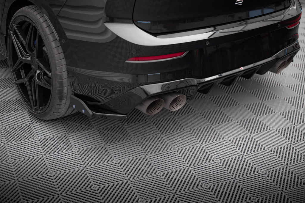 Prelungire splitter bara spate si flapsuri Volkswagen Golf R Mk8 2020- v40 - Maxton Design