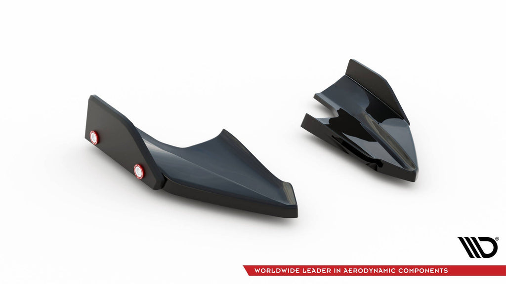 Prelungire splitter bara spate si flapsuri Volkswagen Golf R Mk8 2020- v40 - Maxton Design