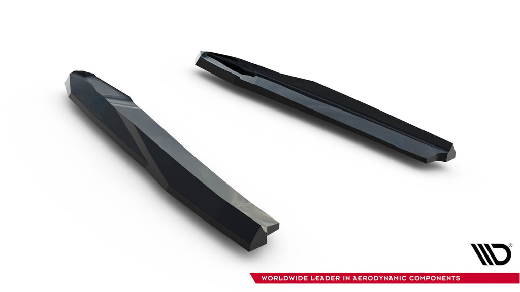 Prelungire splitter bara spate Skoda Octavia RS Liftback / Combi Mk4 / Mk4 Facelift 2020- v20 - Maxton Design