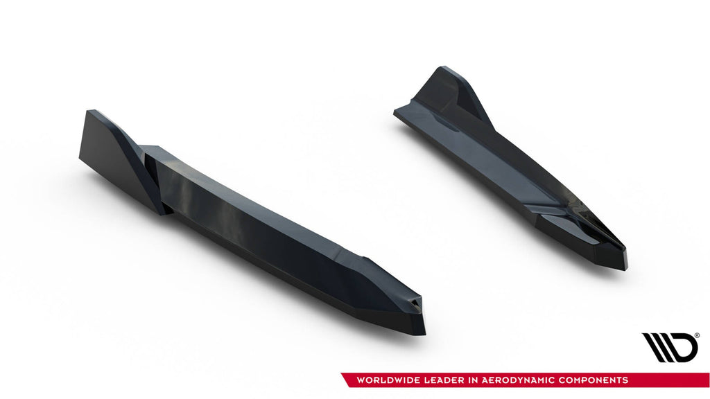 Prelungire splitter bara spate Skoda Octavia RS Liftback / Combi Mk4 / Mk4 Facelift 2020- v21 - Maxton Design