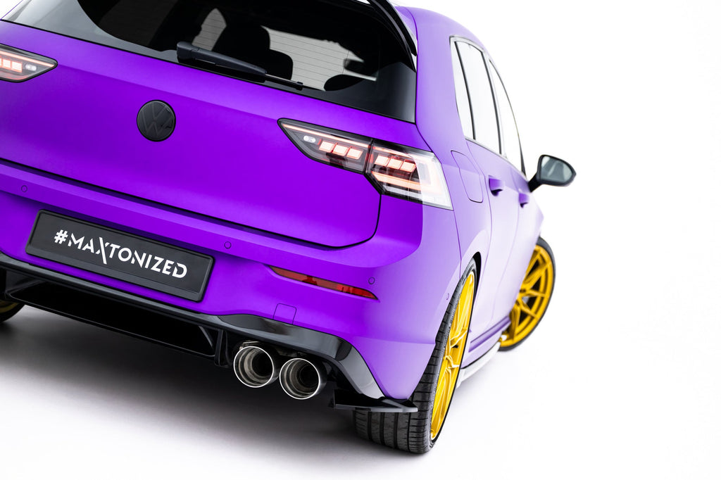 Prelungire splitter bara spate Volkswagen Golf R Mk8 / Mk8 Facelift 2019- v56 - Maxton Design