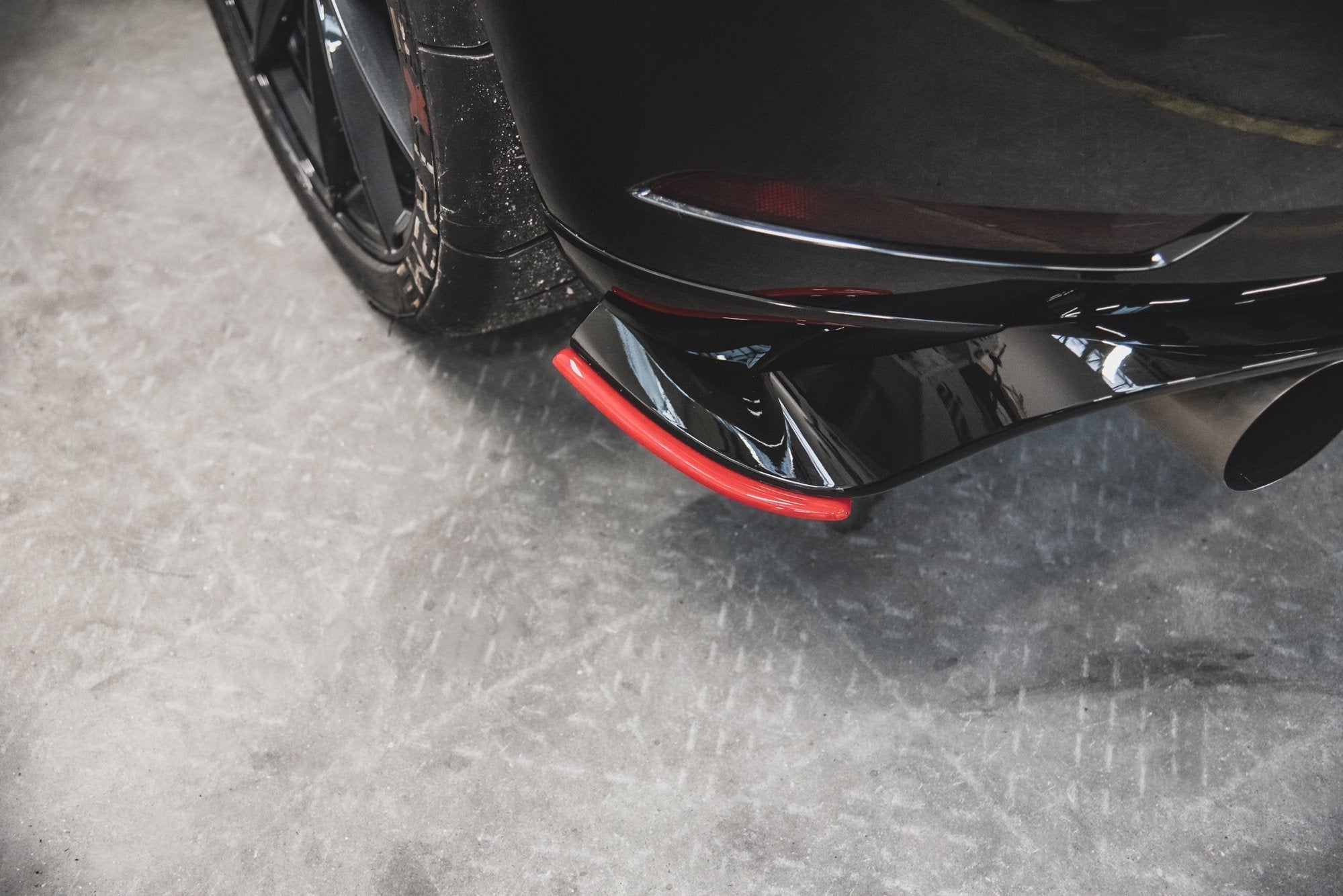 Prelungire splitter bara spate Volkswagen Golf 7 GTI TCR 2019 v1 - Maxton Design