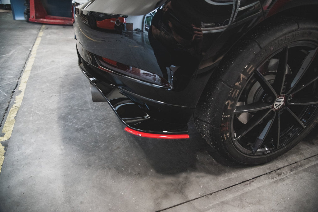 Prelungire splitter bara spate Volkswagen Golf 7 GTI TCR 2019 v1 - Maxton Design