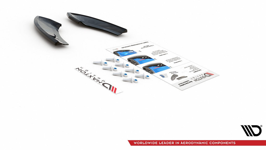 Prelungire splitter bara spate Volkswagen Golf 7 GTI TCR 2019 v1 - Maxton Design