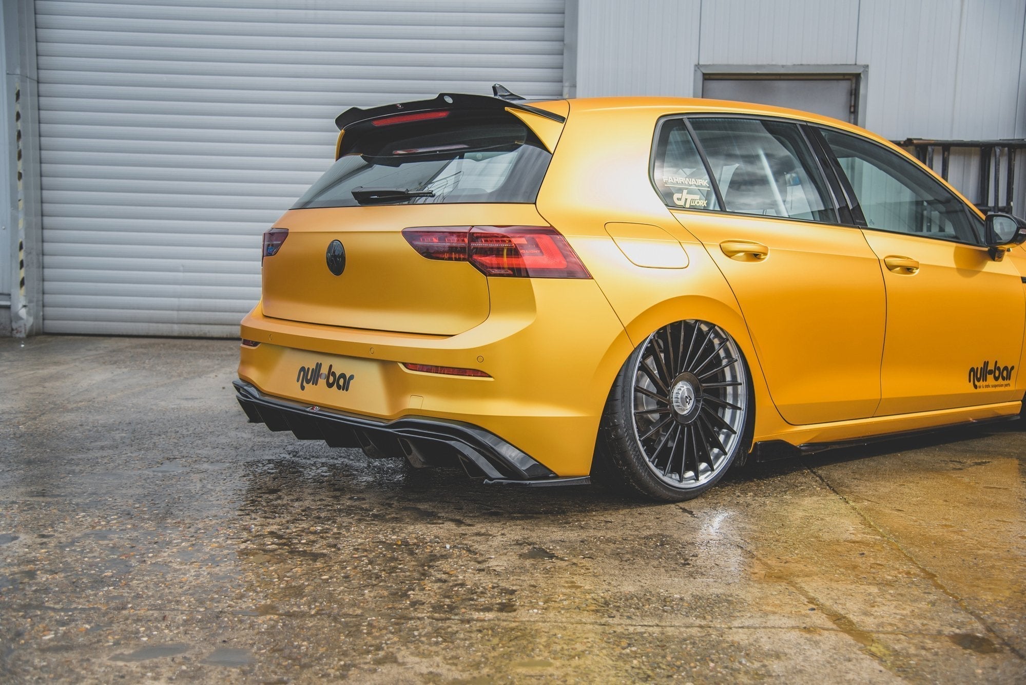 Prelungire splitter bara spate Volkswagen Golf 8 2019- v2 - Maxton Design