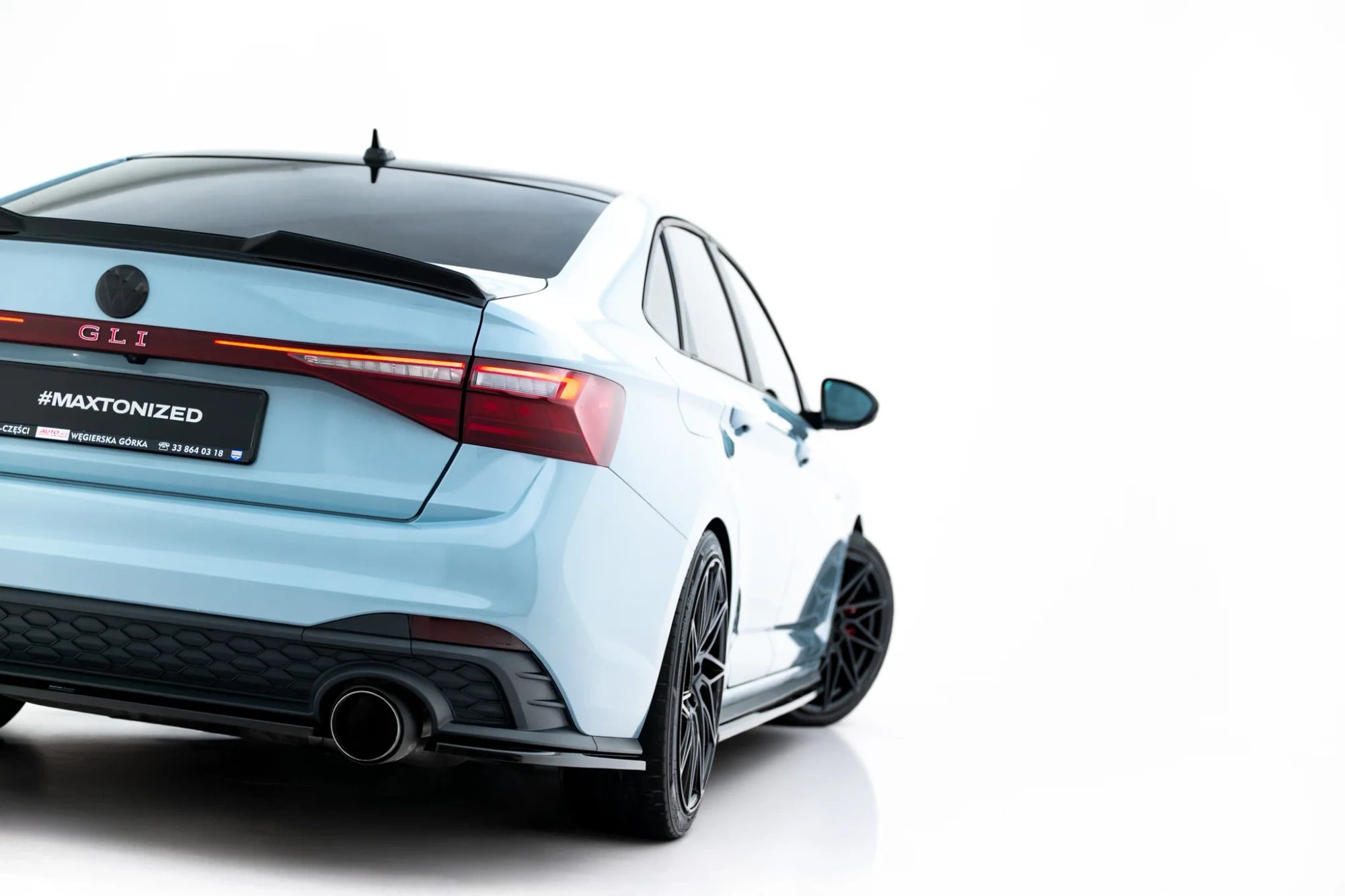 Prelungire splitter bara spate aripioare laterale Volkswagen Jetta GLI Mk7 Facelift 2 - Maxton Design