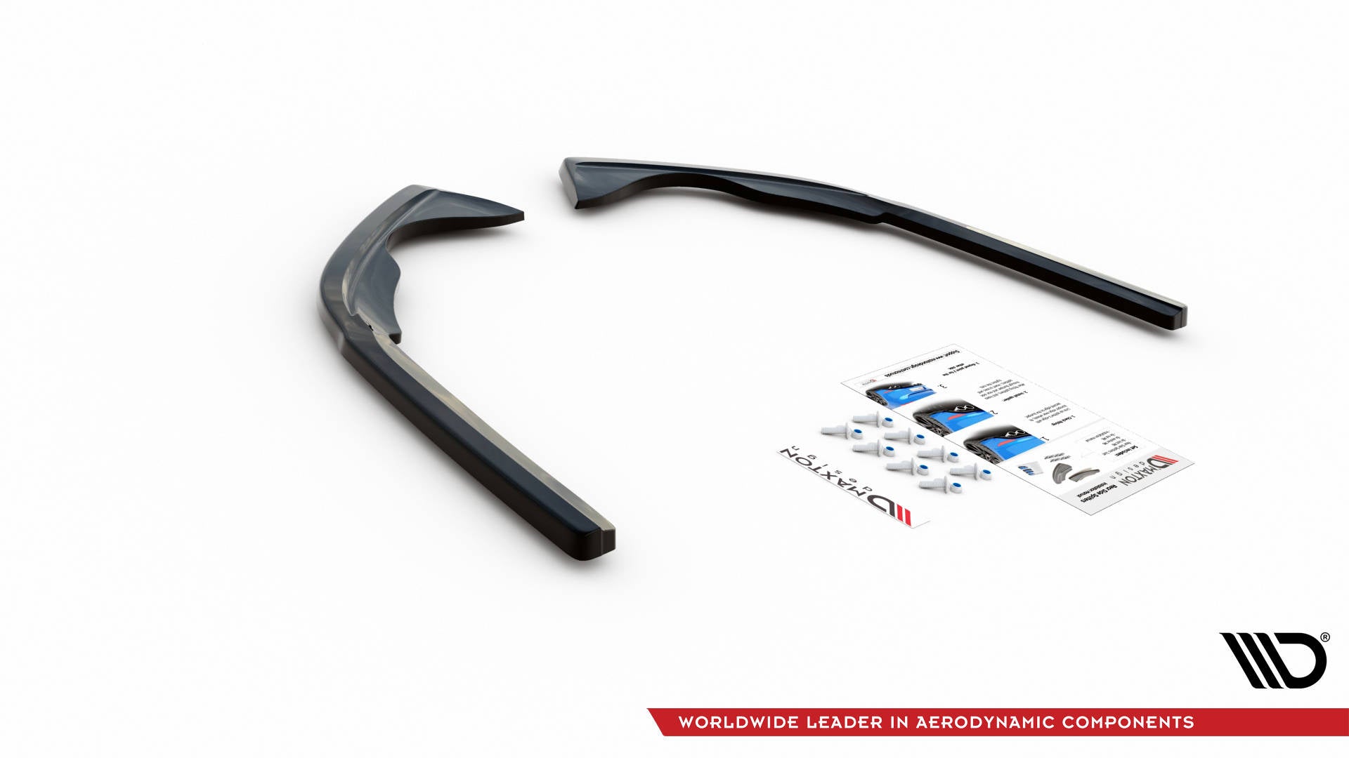 Prelungire splitter bara spate Volkswagen Passat B8 Facelift 2019- v7 - Maxton Design