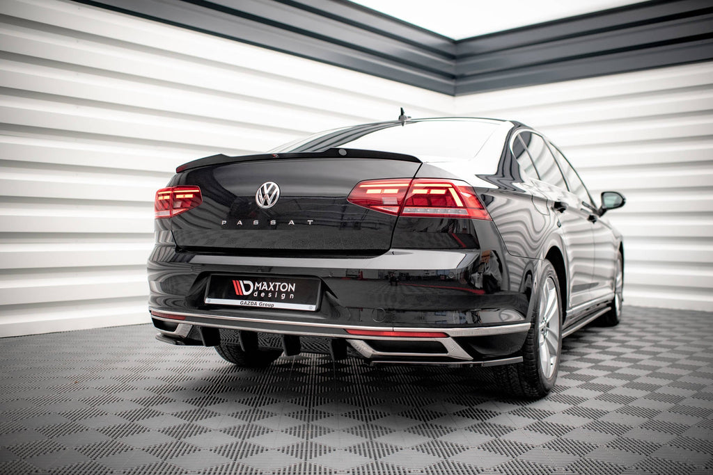 Prelungire splitter bara spate Volkswagen Passat B8 Facelift 2019- v7 - Maxton Design