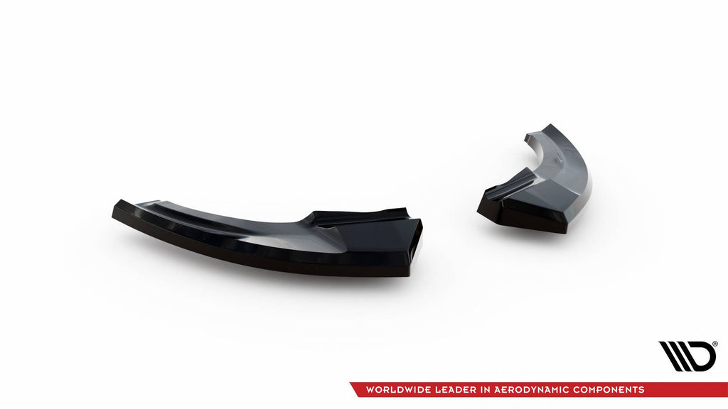 Prelungire splitter bara spate Volkswagen Polo GTI Mk6 Facelift 2021- v13 - Maxton Design