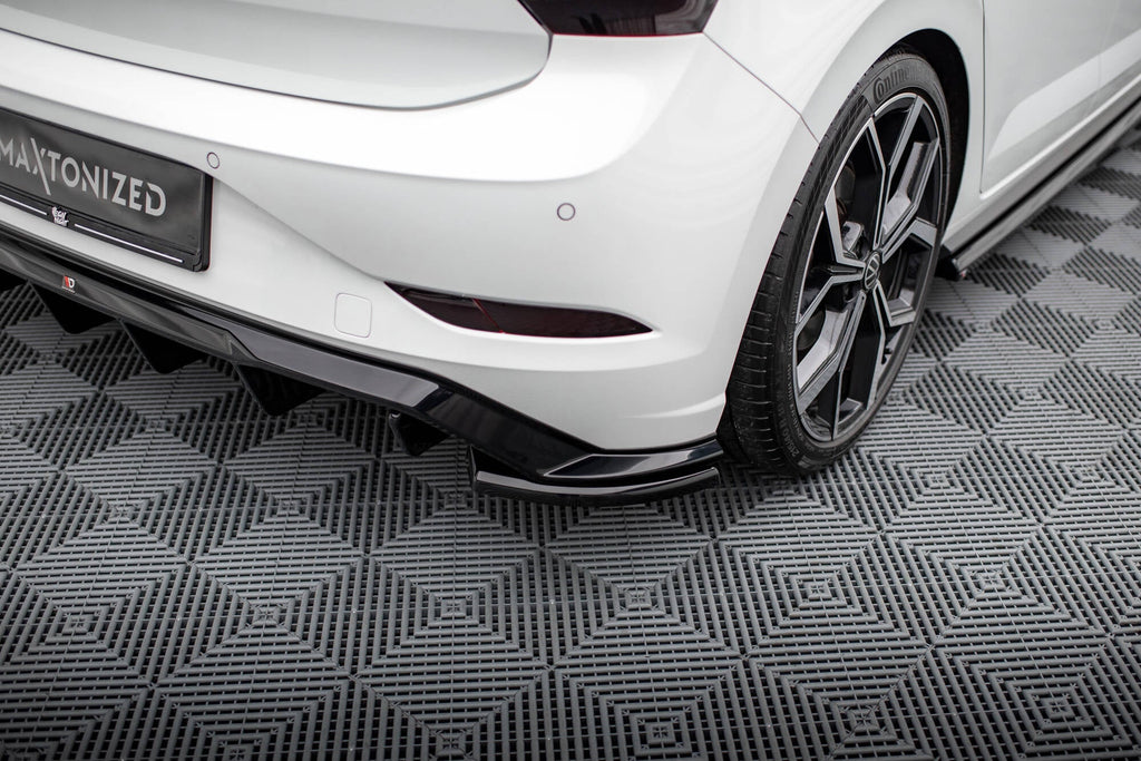 Prelungire splitter bara spate Volkswagen Polo GTI Mk6 Facelift 2021- v13 - Maxton Design