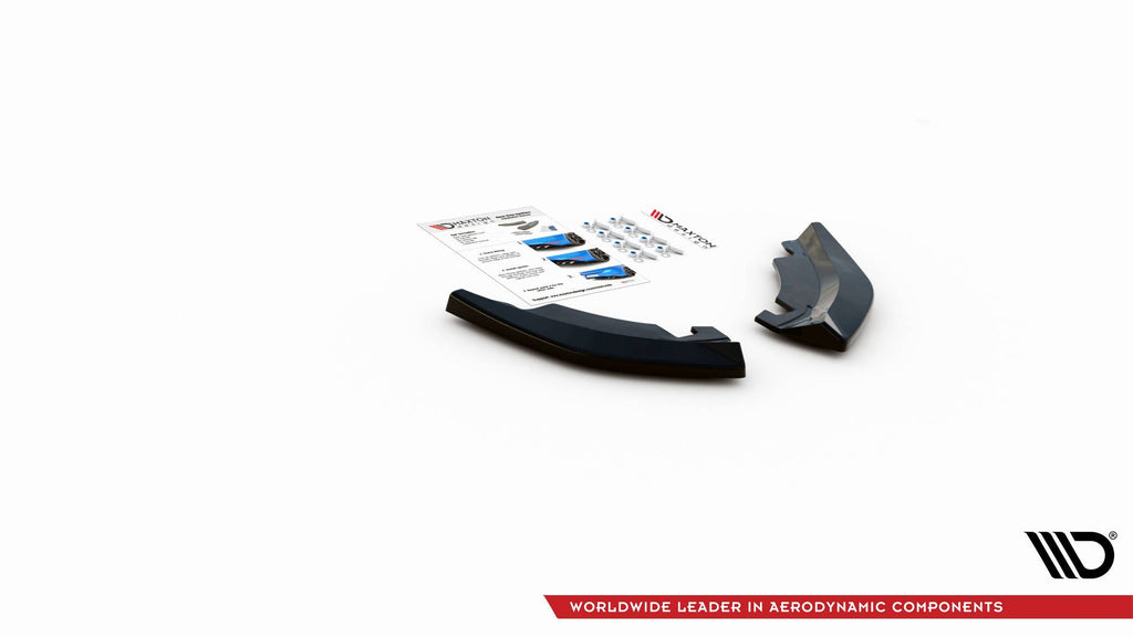 Prelungire splitter bara spate Volkswagen T-Roc Mk1 2017- v2 - Maxton Design