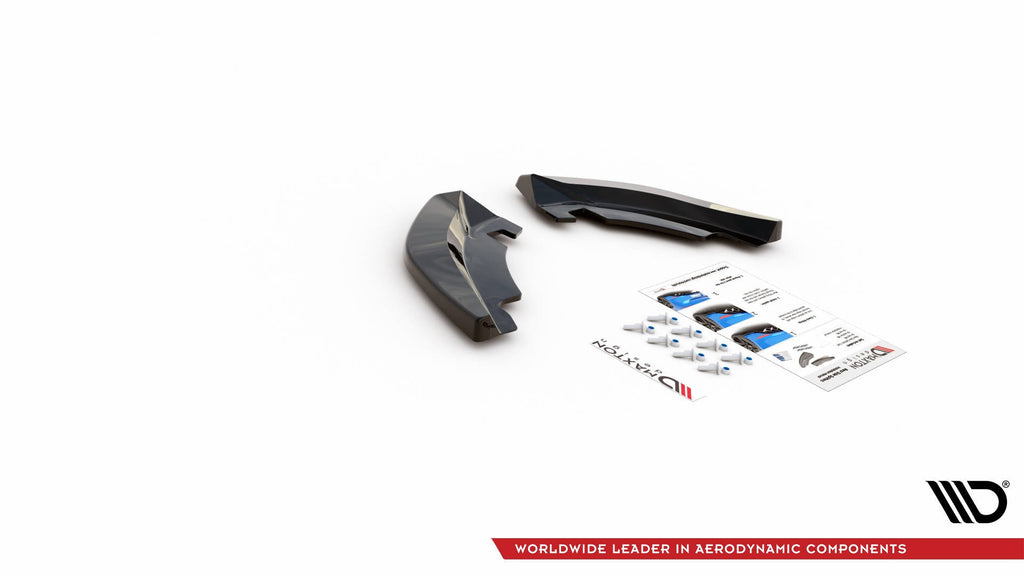 Prelungire splitter bara spate Volkswagen T-Roc Mk1 2017- v2 - Maxton Design