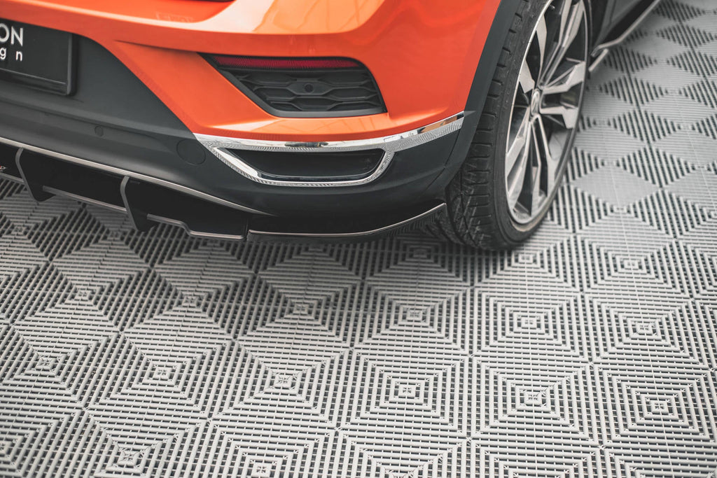 Prelungire splitter bara spate Volkswagen T-Roc Mk1 2017- v2 - Maxton Design