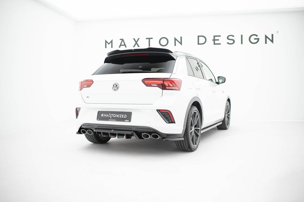 Prelungire splitter bara spate Volkswagen T-Roc R Mk1 2017-2021 v8 - Maxton Design