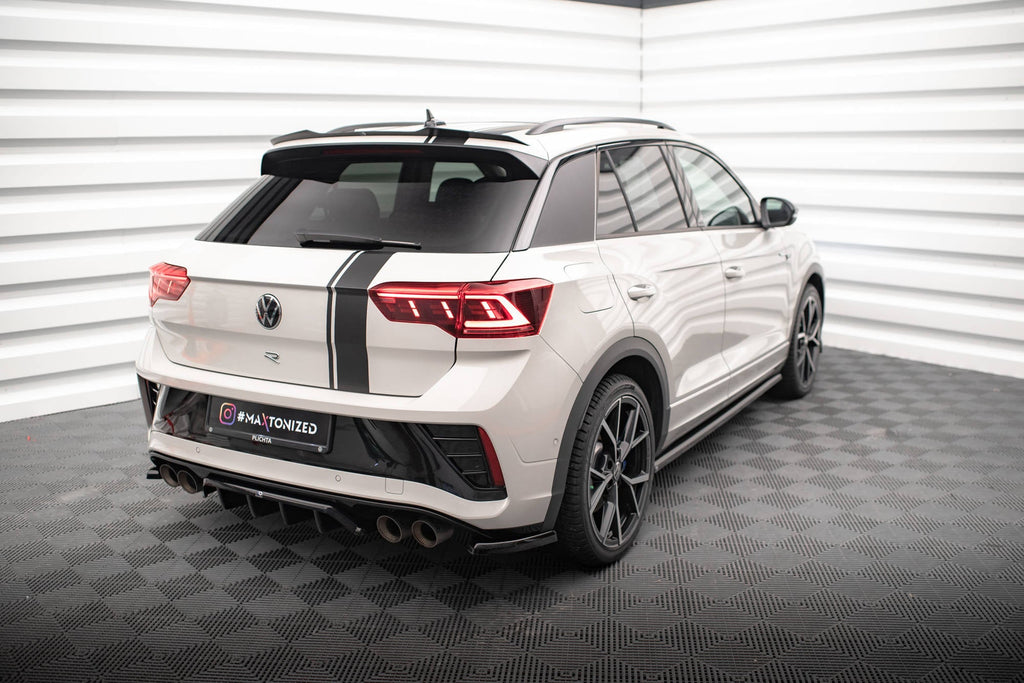 Prelungire splitter bara spate Volkswagen T-Roc R Mk1 Facelift 2021- v5 - Maxton Design