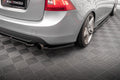 Prelungire splitter bara spate Volvo S60 R-Design Mk2 2010-2014 v6 - Maxton Design
