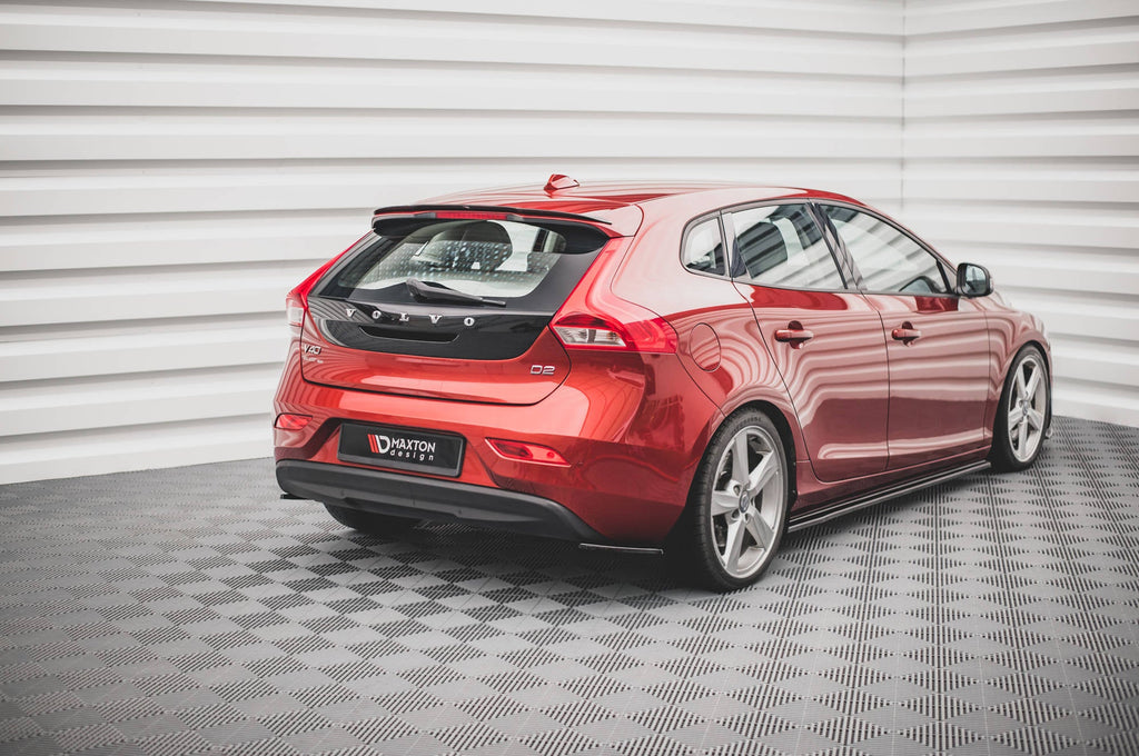 Prelungire splitter bara spate Volvo V40 2012-2019 v3 - Maxton Design