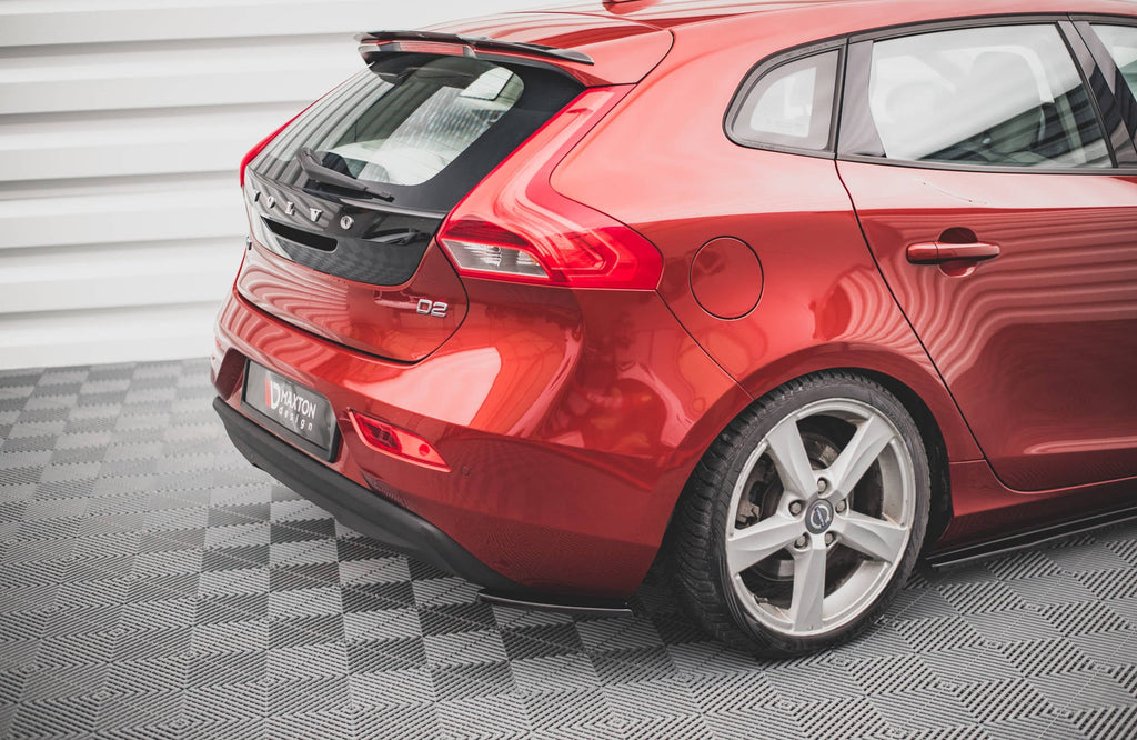 Prelungire splitter bara spate Volvo V40 2012-2019 v3 - Maxton Design