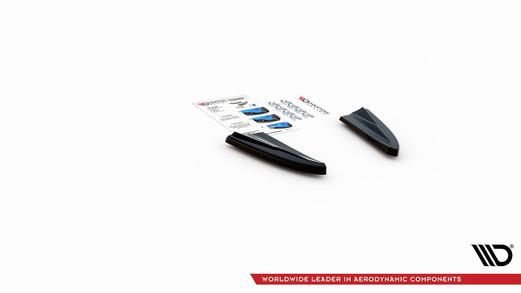 Prelungire splitter bara spate Volvo V40 2012-2019 v3 - Maxton Design