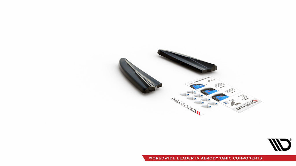 Prelungire splitter bara spate Volvo V40 2012-2019 v3 - Maxton Design