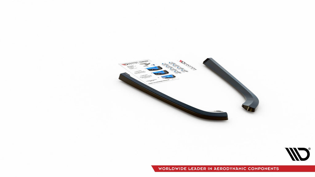 Prelungire splitter bara spate Volvo V70 Mk3 2007-2013 v1 - Maxton Design