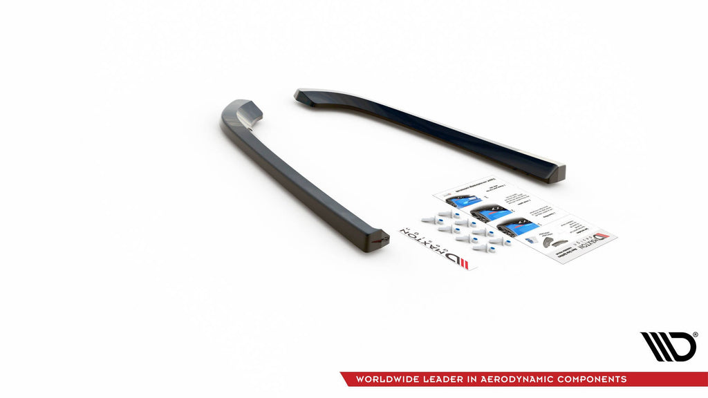Prelungire splitter bara spate Volvo V70 Mk3 2007-2013 v1 - Maxton Design