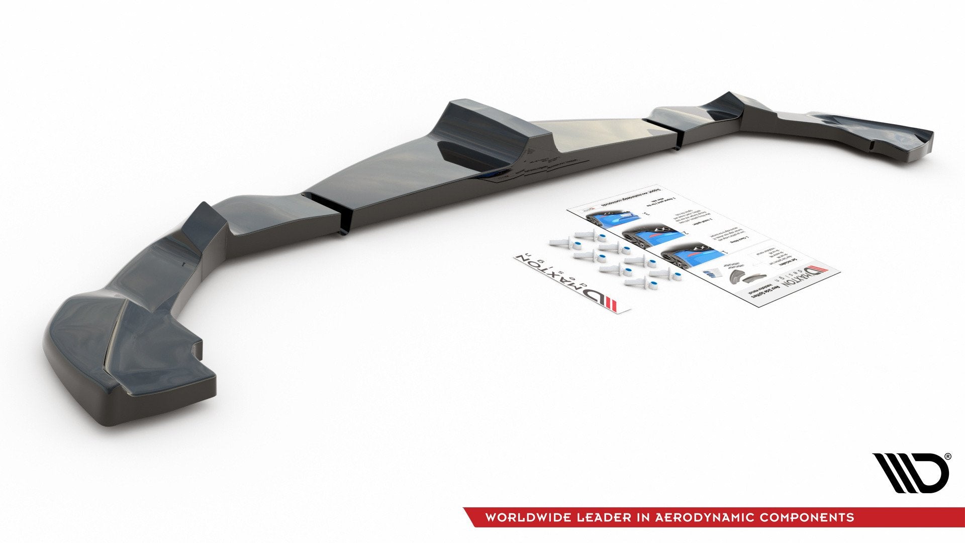 Prelungire splitter bara spate Alfa Romeo 4C 2013-2017 v1 - Maxton Design