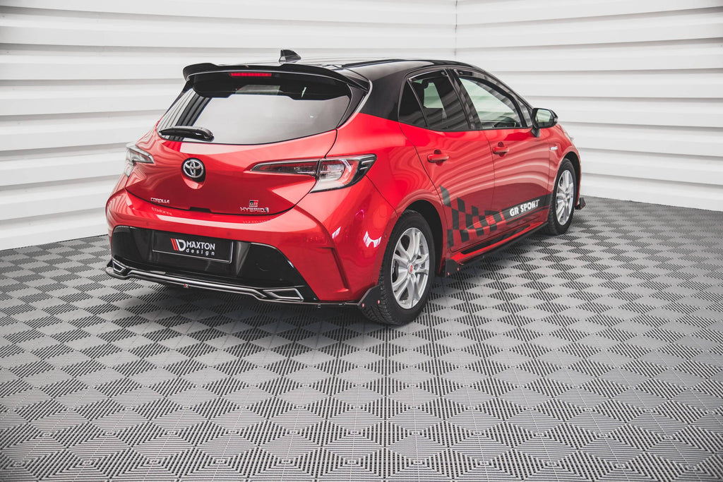 Prelungire splitter bara spate si flapsuri Toyota Corolla GR Sport Hatchback XII 2019- v7 - Maxton Design