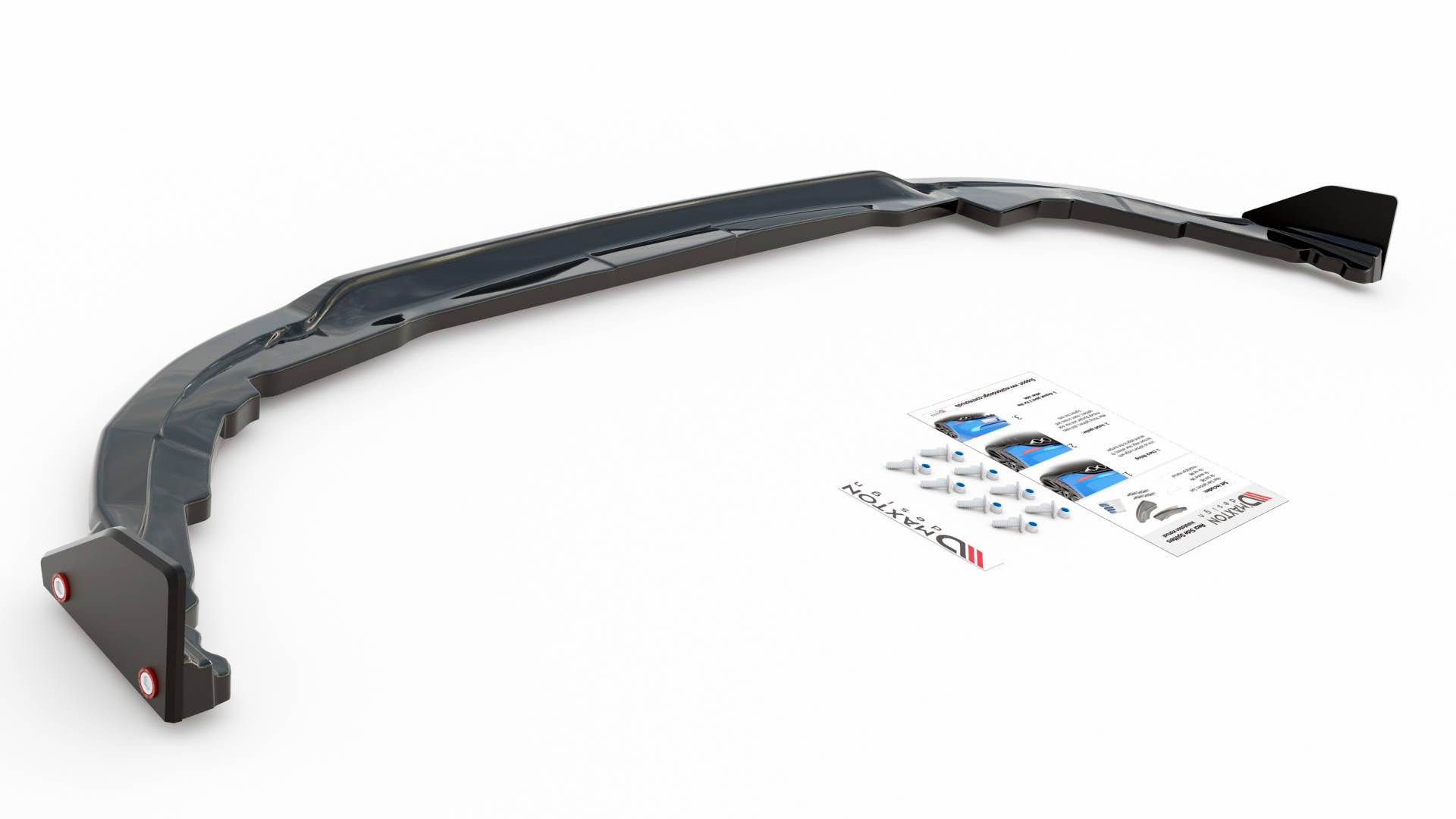 Prelungire splitter bara spate si flapsuri Toyota Corolla GR Sport Hatchback XII 2019- v7 - Maxton Design