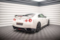 Prelungire splitter bara spate si flapsuri Nissan GTR R35 Facelift 2011-2016 v2 - Maxton Design