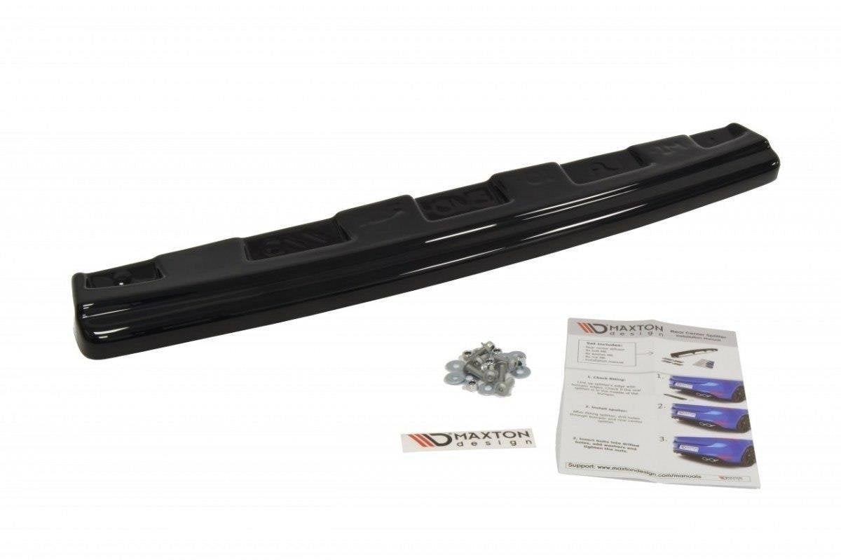 Prelungire splitter bara spate Mitsubishi Lancer EVO X 2007-2015 v3 - Maxton Design