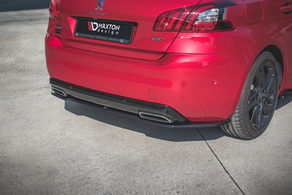 Prelungire splitter bara spate Peugeot 308 GT Mk2 Facelift 2017- v3 - Maxton Design